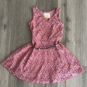 Jenna & Jessie Rose Lace Dress